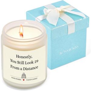 30th Birthday Gifts for for Women Men, 1995 30th Birthday Decorations for Her, Him, 30 Year Old Gift Ideas for Sister, Daughter, Friend, Brother, Coworker, Soy Wax Lavender Scented Candle