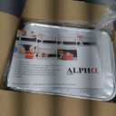 Alpha Living 6 Pack - Disposable Chafing Dish Buffet Set, Half Size Pans, Welded Body Food Warmers for Parties, Fuel Cans Complete Set, Warming Trays