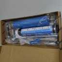 KRETLAW Mini Grease Gun (3000PSI) with 3oz Cartridge Grease and 12'' Flex Hose, Grease Gun Coupler, Grease Injector Needles, Marine