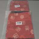 2 x Pafusen Stocking Stuffers for Adults Men Women, Adult Bibs for Men Women, Reusable Adult Bibs for Eating with Optional Crumb Catcher, Waterproof Washable Dining Clothing Protector (Red)