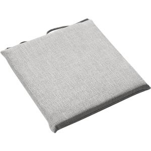 Chair Cushions for Dining Chairs Non Slip Memory Foam Kitchen Chair Pad with Ties Linen Seat Cushion for Dining Room Kitchen Office Desk Outdoor Indoor 16 x 16 Inch, Blue