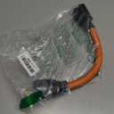 1FT Nema L6-30P 30-Amp Twist Locking Plug Male to 6-20R T-Blade Adapter, STW 12-AWG 30A Generator 250V to 20A 250V 6-20/15R Adapter, L6-30 to 6-20R (6-15) Adapter