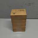 5 x Vitalizart Red Velvet Ribbon Set 3/8" x 15 Yd Burgundy Wooden Spool Fabric Trim 3 Rolls * 5 Yd for Christmas Wreath Decoration Handmade Craft Ornaments Gift Wrapping & Bow Making