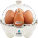Dash Rapid Egg Cooker - Boiler, Poacher & Steamer - Includes Measuring & Recipe Guide - Dishwasher Safe - BPA Free - Holds 7 Eggs, Cream