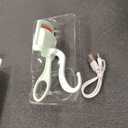 Heated Eyelash Curler, Fast 5s Heat up, 24 Hours Long Lasting, Rechargeable Electric Lash Curler, Temperature Control, Safe Anti-Burn Eye Lash Curler, Quick Natural Curling Lashes (Green)