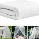 39x10Ft Mosquito Netting Garden Mesh Netting, Bug Insect Mosquito Fly Bird Net, Animals Barrier Protection Net, White 3x12 m