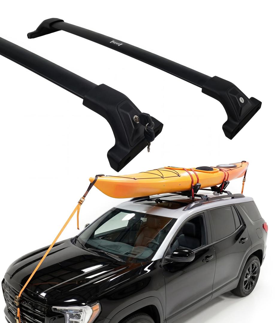 330LBS Lockable Roof Rack Cross Bars for GMC Terrain 2026 2025 2018-2024