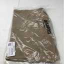 Goodthreads Women's Cotton Shaker Stitch Deep V-Neck Sweater, Camel Heather, Medium