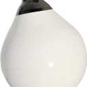 Taylor Made Tuff End Buoy, White (18") Flexible, Strong, Marine-Grade Vinyl Buoy for 25-40 Foot Boats Easy-to-use, Trivalve Inflates with Standard Ball Pump 2020108082