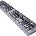 Ruedamann 1" Rise x 32" Modular Threshold Ramps for Doorways, 3000 Lbs Capacity Wheel Chair Ramp for Home Entrance, Portable Shower Ramp for Steps, Power Wheelchairs, Scooters, car ramp