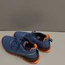 Kricely Men's Trail Running Shoes Fashion Hiking Sneakers for Men Tennis Cross Training Shoe Blue Non-Slip Walking Footwear Size 7.5