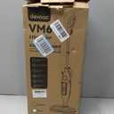 DEVOAC VM6 Scrubbing Steam Mop with Rotating Mop Pads, 10 in 1 Steam Mop, Lightweight Spin Mop & 3 Steam Modes for Hard Floor Laminate Marble Floors (Champagne)
