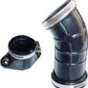 Heavy-Duty Intake Manifold & Air Box Intake Boot Kit Compatible with Arctic Cat 400 1998-2001, 454 1996-1998, 500 2001 OE # 0470-305 3402-149 | Durable Rubber + Clips Included