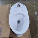 TOTO Drake Elongated TORNADO FLUSH Toilet Bowl with CEFIONTECT, Cotton White - C776CEG#01