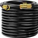 Garden hose, Water Hose, Outdoor Hose with 10 Function Nozzle, Leak-Proof(100FT)
