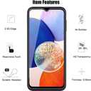 3 Pack Screen Protector For Samsung Galaxy A14 / Galaxy A23 (4G / 5G) Tempered Glass, Anti Scratch, HD Clear