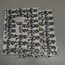 2 x 24PCS Halloween Stretchy Skeleton Bendable Men, Black White Rubber Sticky Man Stretchy Toys for Kids Halloween Party Favors Stress Relief Toy