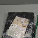 2 Pack Rectangle Tablecloth, 52x70 inch, Water Resistant Wrinkle Free Linen Textured Table Cloth Washable, Decorative Fabric Table Cover for Dining, Party and Camping, Black