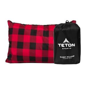 TETON Sports Camp Pillow; Great for Travel, Camping and Backpacking; Washable, Black