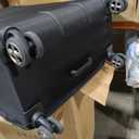 DELSEY PARIS Helium DLX Softside Expandable Luggage with Spinner Wheels, Black, Checked-Large 29 Inch