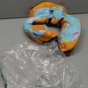 BENCMATE Inflatable Dog Cone Collar Alternative, Soft Dog Cone for Small Medium Large Dogs and Cats, Neck Recovery ECollar Donut Collar After Surgery (Large+, Donut-Blue)