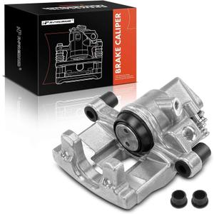 A-Premium Disc Brake Caliper Assembly Without Bracket Compatible with Ford and Mazda Models - C-Max 2013-2018, Escape 2013-2016, Focus 2012-2018, EcoSport 2018-2022, 3, Transit Connect - Rear Left