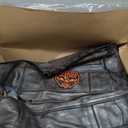 Milwaukee Leather Men's Wreck Distressed Brown Leather Motorcycle Vest - LKM3795-3X-Large
