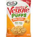 Sensible Portions Garden Veggie White Cheddar Flavored Baked Corn Puffs, 3 oz (Pack of 6) Best By 01/27/2026