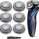 SH60 Replacement Heads Compatible with Philips Norelco Series 6000 Replacement Blades, New Upgraded Blades for Norelco 6000 Replacement Heads for Philips Norelco 6000 Series Replacement Blades 6-PCs