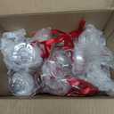 Maxdot 20 Set A Tini Bit Older Espresso Martini Birthday Party Supplies 5 oz Plastic Martini Glasses with Bow She's the Cherry on Top Champagne Tower for Bachelorette Decoration(Red)