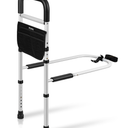 Panta Bed Rails for Elderly Adults Safety, Adjustable Bed Assist Rails for Seniors,Black