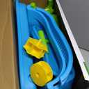 JUKUDAHU 3-Tier Water Table for Kids Ages 4-8 3-5, Sand and Water Table for Toddler with Beach Toys, Outdoor Toys Activity Sensory Play Table, Birthday Gifts for Toddlers 2 3 4 5 6 7 8 Boys Girls