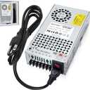 24V 20A 480W DC Switching Power Supply, Universal Transformers AC110V/220V (SMPS), Upgraded Output Port with Power Cord, 24 Volt Power Supply for 3D Printer, CCTV Camera Security System