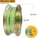 196104 Pulley with 539132728 177968 Pulley Replace 197380, 532196104, 532197380, 5321961-04, 5321973-80, 5391121-96, 539131148, 5391327-28, 589766101, 193197, 5321779-68, 5321931-97, 532193197