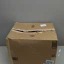 Crefotu 12 Inch Tiffany Table Lamps with Remote Control, Stained Glass Lamp with Stepless Dimmable Colors Temperature & Brightness for Living Room Bedroom Office, 9W Bulb Included (Orange)