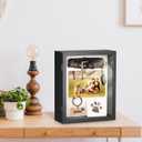 9x11 Shadow Box Frame with Shatter-Resistant Glass, Shadow Box Display Case with Soft Linen Back for Tabletop and Wall Display, Memory Box Display Case for Flower, Tickets, Magazine and 3D Items