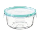 Snapware 4-Cup Total Solution Round Food Storage Container, Glass