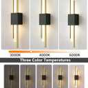 2 x USB Rechargeable Wall Sconces Set of 2, Wireless Cordless Wall Lamp with Dimmable Timer, No Wiring Needed Mounted Wall Light, Modern Decor Wall Sconce for Living Room, Bedroom, Study, Corridor