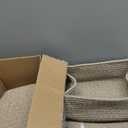 6 Pack Storage Baskets for Shelves, Small Baskets for Shelves, Cute Decorative Storage Bins, Organizer Basket for Gifts Empty, 11.8''L x 7.8''W x 4.7''H - Brown