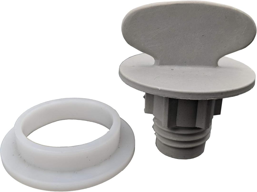 Supplying Demand 9742945 9742946 Dishwasher Lower Spray Arm Radial Ring Bearing and Retainer Nut Replacement Kit