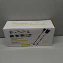 Ortiny 7 in 1 Snow Shovel & Snow Brush Kit with Ice Scrapers for Car Windshield,62.2” Extendable & Bendable Thicken Aluminum Tube for Easy Roof Cleaning,180° Pivoting Brush Head & EVA Grip,Yellow