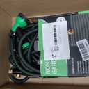 Garden Hose 50ft, Non-Expanding Flexible Hose with 10 Function Nozzle, Lightweight, Kink Free, Sturdy, Leak-Proof, Portable, Water Hose 50ft for Outdoor, Yard, Lawn, Car Wash and Camper Use