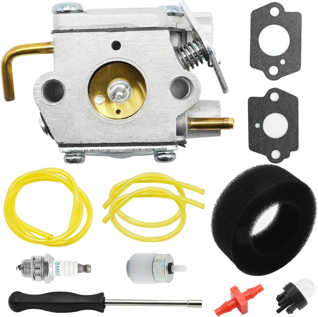 791-182875 Carburetor Replacement for Troy-Bilt TB10CS TB20CS TB20DS WT-827 Carburetor Kit Replacement for Ryobi 704rVP 705r 600r 704r 700r 775r 725r 750r Replace 791-182062 753-04333
