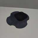 2-PCS Silicone Trivet & Splatter Shield Set for Ninja Air Crispi Accessories.Heat Resistant Mat for Air Fryer Accessories for Ninja Crispi Accessories, for FN101 Model (Blue/Green Random & Black)