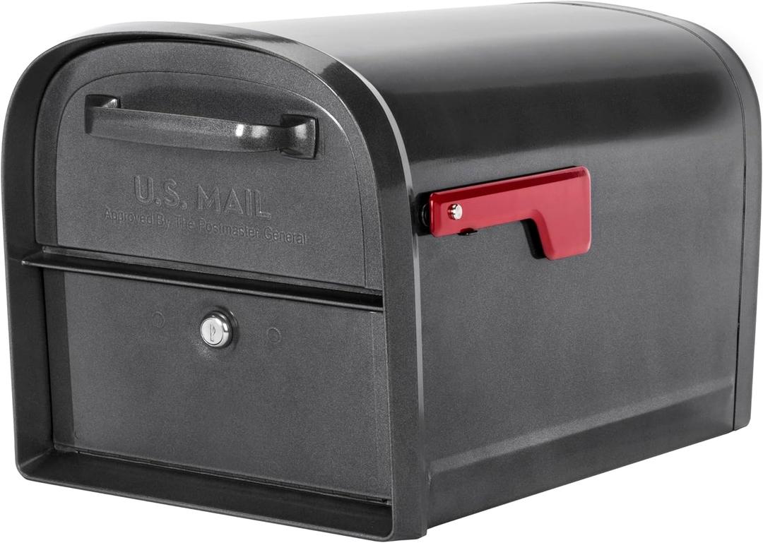 Architectural Mailboxes 6300P-10 Locking Parcel Mailbox, X-Large, Pewter
