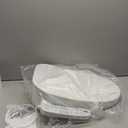 Bidet Toilet Seat, Electric Smart Heated Seat with Slow Closes, Warm Water, Dryer, Vortex Wash, Rear and Front Wash, Night Light, White, 208 (Elongated)