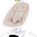 Baby Trend NuMotion Infinity Swing 5 RealLife Motion Modes, Touchscreen & Remote Control, MultiRecline Seat & Hanging Toys Dash Tan