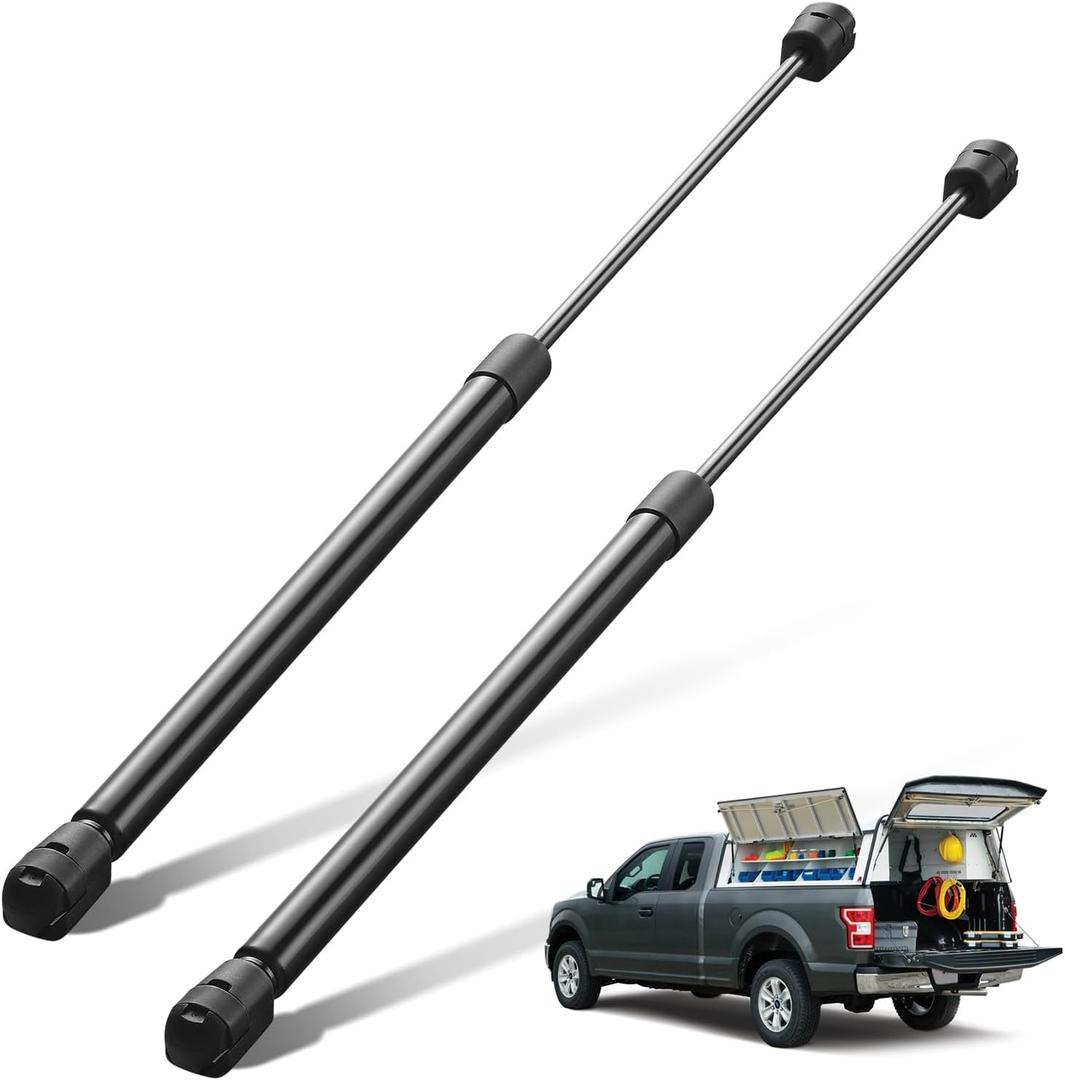 BDFHYK C1623833 18inch 100LB/445N Gas Shocks Struts Lift Support for Leer Camper Shell Rear Topper Window Pickup Cap Canopy Toolbox Cabinet Lid Motorhome Door Gas Springs Set of 2
