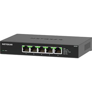 NETGEAR 5Port 2.5G MultiGigabit Ethernet Unmanaged Network Switch (MS305)  with 5 x 2.5Gbps Ports, Desktop or Wall Mount, Metal Case