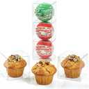100Pack Clear Hot Chocolate Bomb Boxes Small Gift Boxes Cupcake Boxes Candies Box Birthday Wedding Party Favor Box 3" x3x3